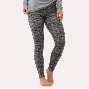 Smartwool merino base thermal layer in moonbeam heather